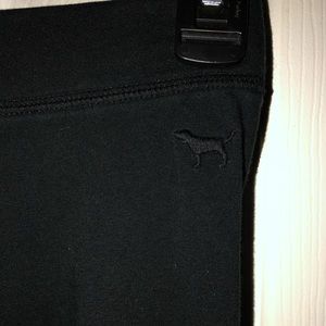 Black Cotton Victoria Secret Leggings